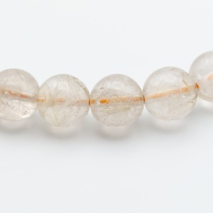 Bracelet Quartz  Rutile 8mm