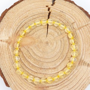 Bracelet Citrine 6mm