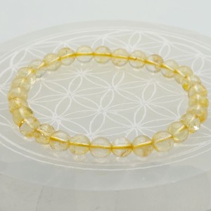 Bracelet Citrine 6mm