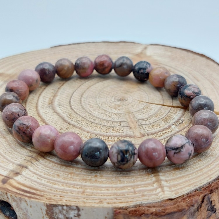 Bracelet Rhodonite 8mm