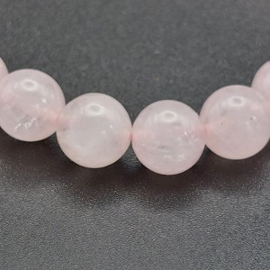 Bracelet Quartz rose 8mm