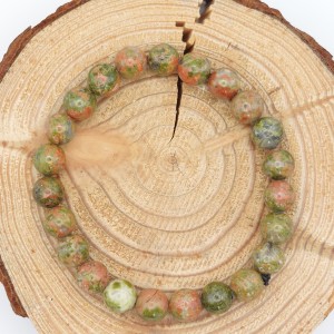 Bracelet Unakite 8mm