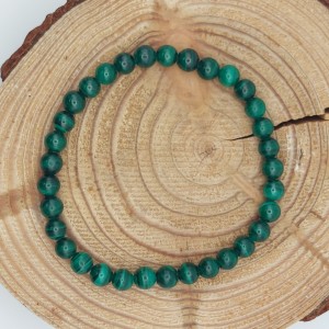 Bracelet Malachite extra AA 6mm