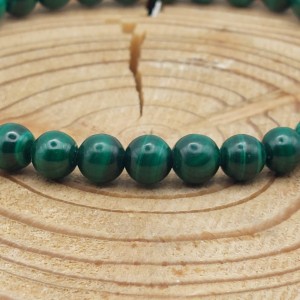 Bracelet Malachite extra AA 6mm