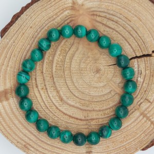 Bracelet Malachite extra AA  8mm