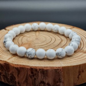 Bracelet Howlite 8mm