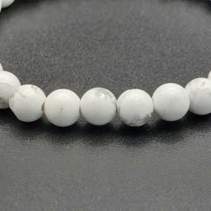 Bracelet Howlite 6mm