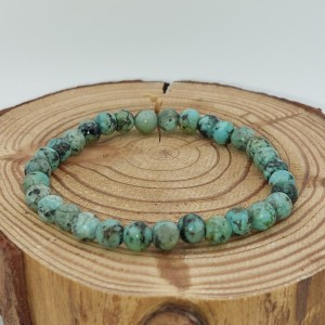 Bracelet Turquoise Africaine 6mm