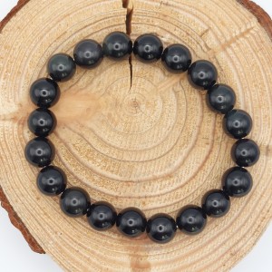 Bracelet Obsidienne Oeil Céleste 10mm