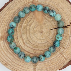 Bracelet Turquoise Africaine 8mm