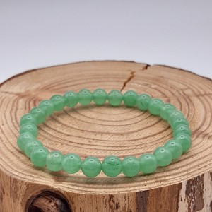 Bracelet Aventurine verte 6mm