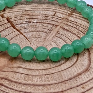 Bracelet Aventurine verte 6mm