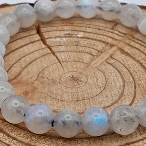 Bracelet Labradorite Blanche 8mm