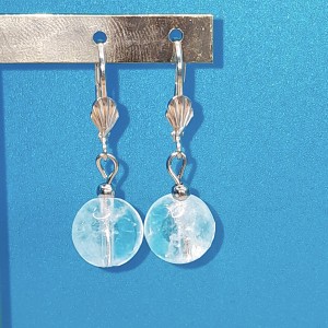 Boucles d'oreilles  Cristal de Roche