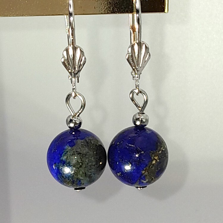 Boucles d'oreilles Lapis-Lazuli