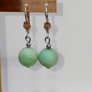 Boucles d'oreilles Amazonite