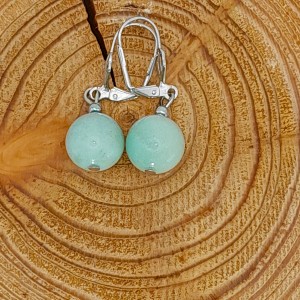 Boucles d'oreilles Amazonite