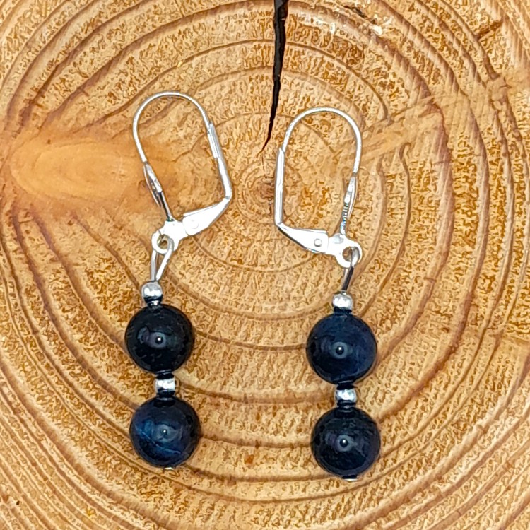 Boucles d'oreilles Oeil de Faucon