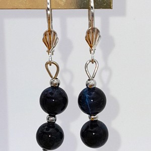 Boucles d'oreilles Oeil de Faucon