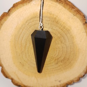 Pendule Tourmaline noir