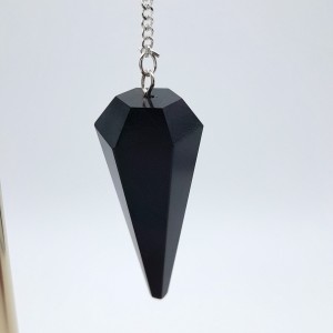 Pendule Tourmaline noir