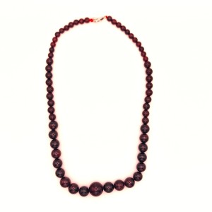 Collier Grenat rouge cascade