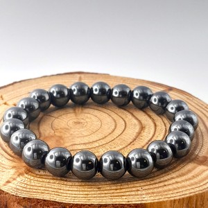 Bracelet hématite 10mm