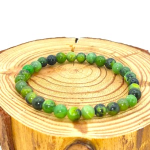 Bracelet Jade Nephrite 6mm